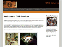 Tablet Screenshot of gmbservices.ca
